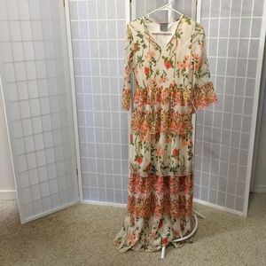 VERO MODA Ruffle Floral Dress